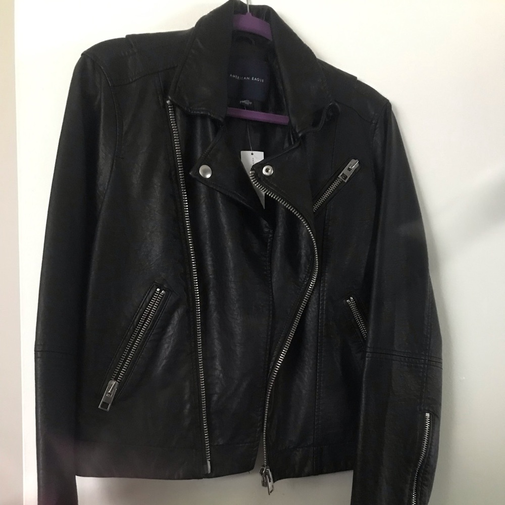 American Eagle Leather Jacket